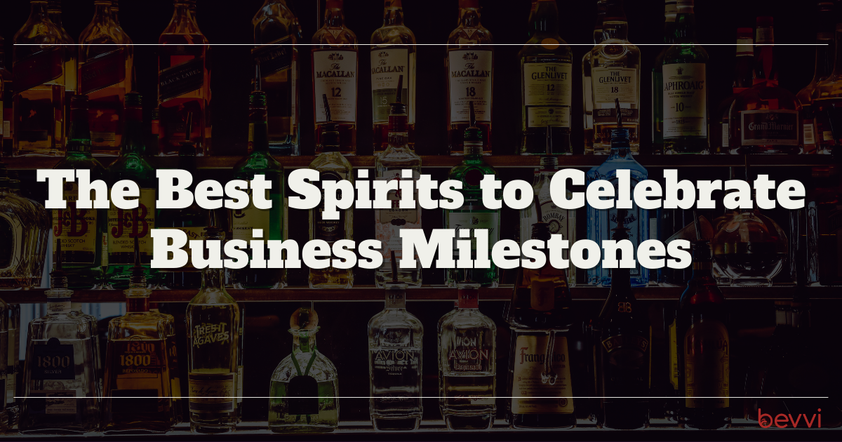Best Spirits for Business Milestones: Bevvi’s Top 5 Picks