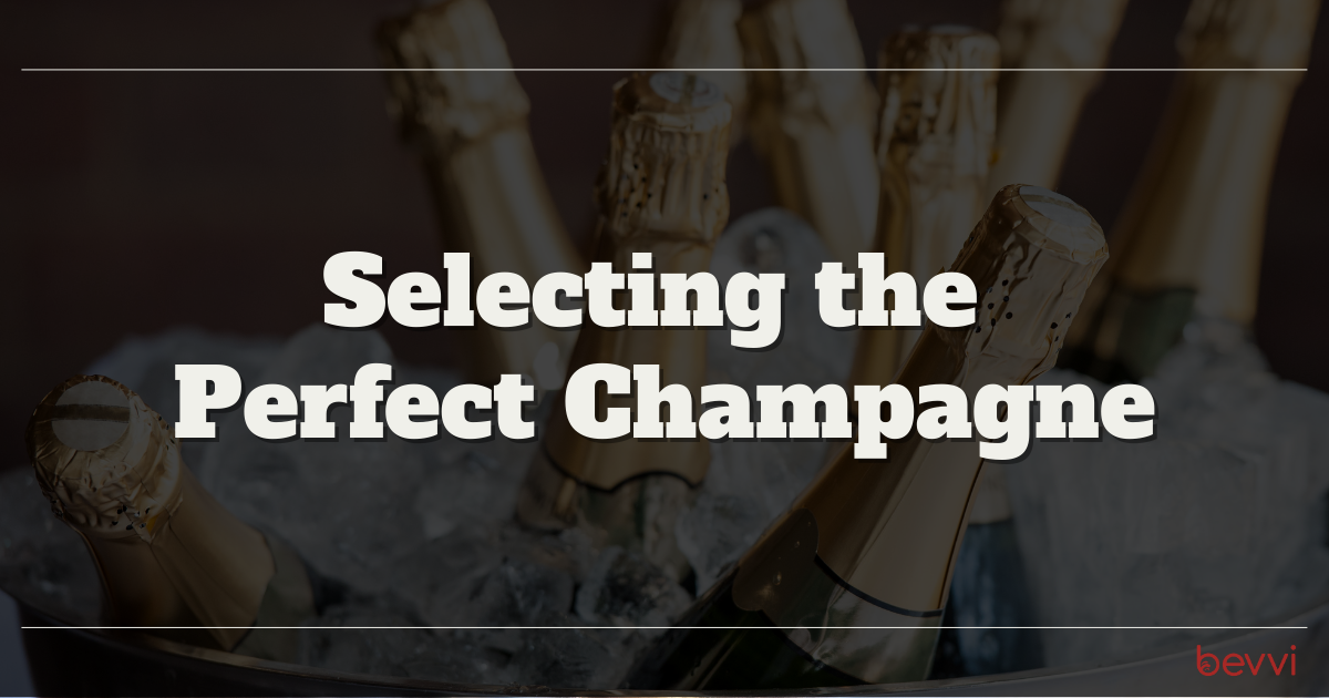Bevvi’s Tips for Selecting the Perfect Champagne for a Business Win