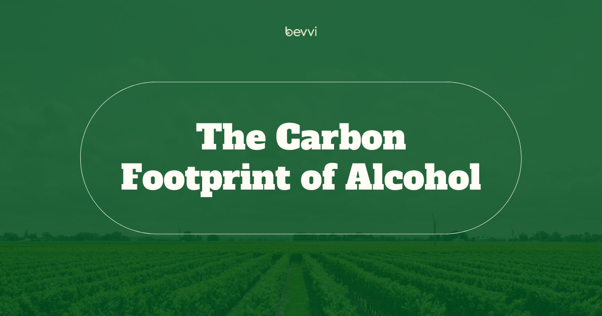 The Carbon Footprint of Alcohol